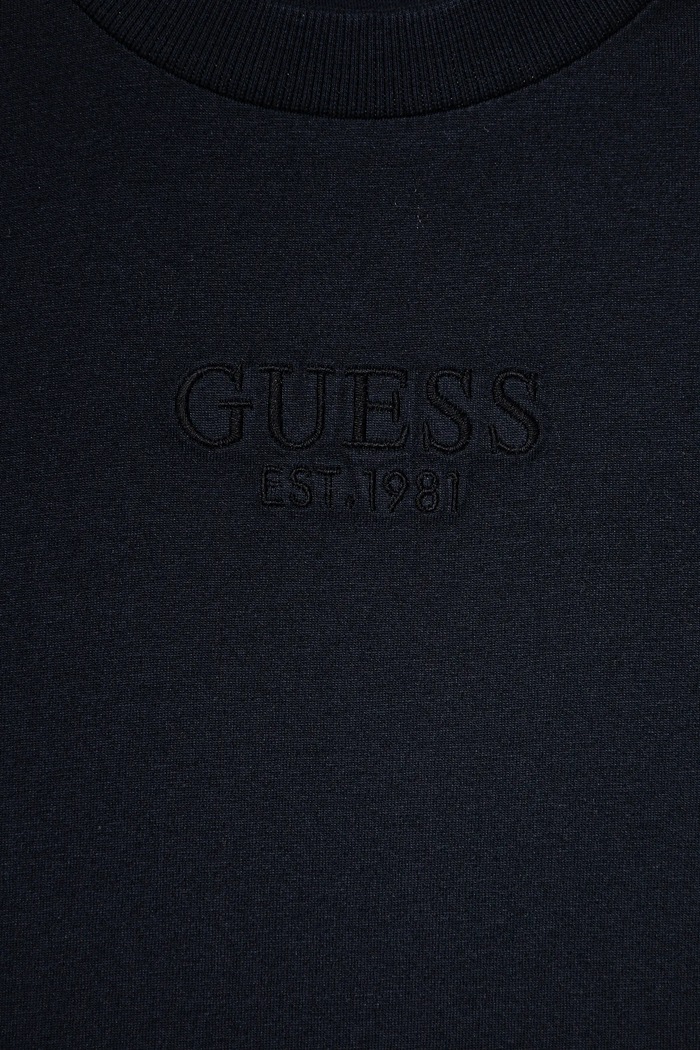 Băieți Guess tricou de bumbac pentru copii L5RI36.K8HM4.PPYA bleumarin