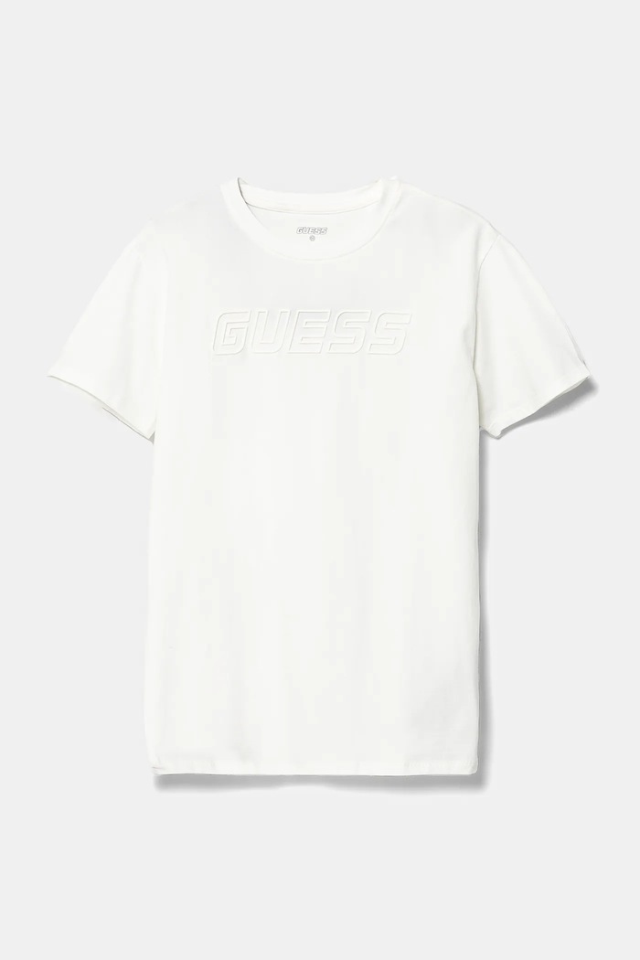 Dětské tričko Guess s elastanem bílá L5RI37.J1311.PPYA