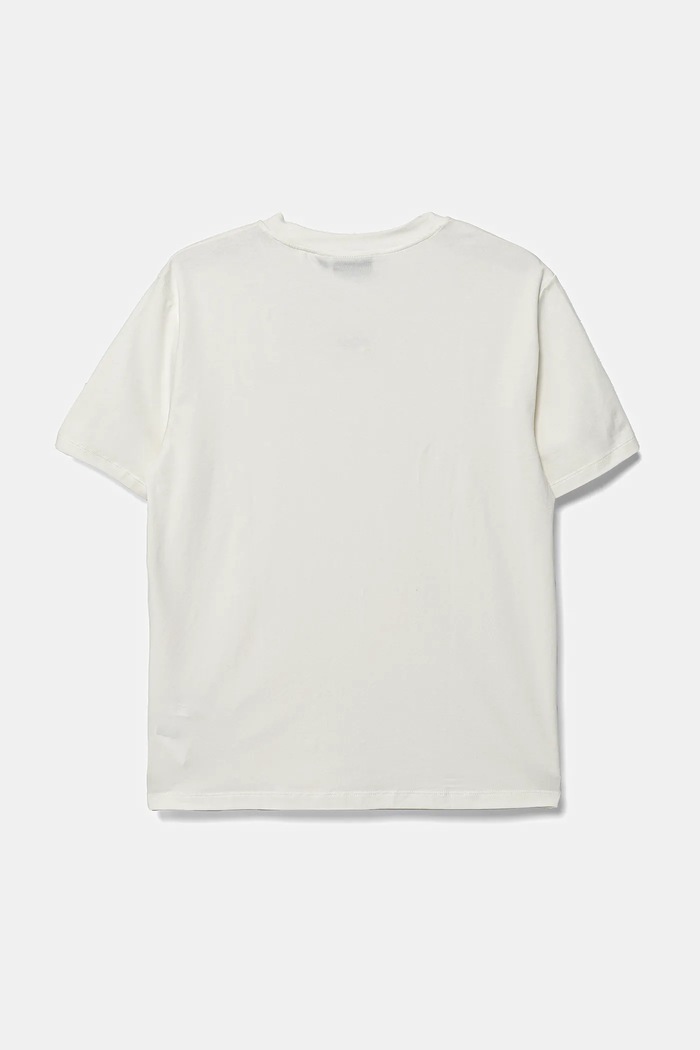 EA7 Emporio Armani t-shirt dziecięcy 7B000093.AF10373 beżowy SS25