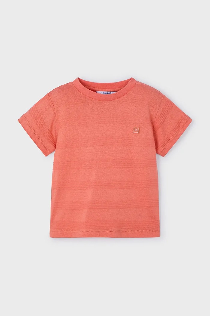 Dětské tričko Mayoral 3028.5D.Mini.PPYA oranžová SS25
