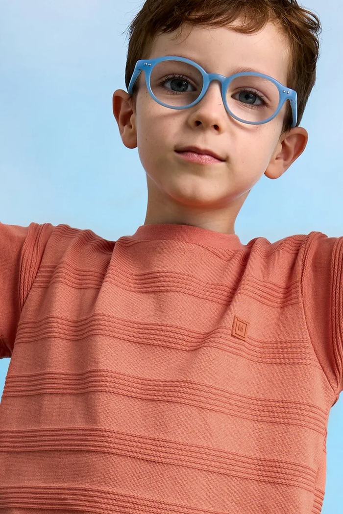 Dětské tričko Mayoral 3028.5D.Mini.PPYA oranžová