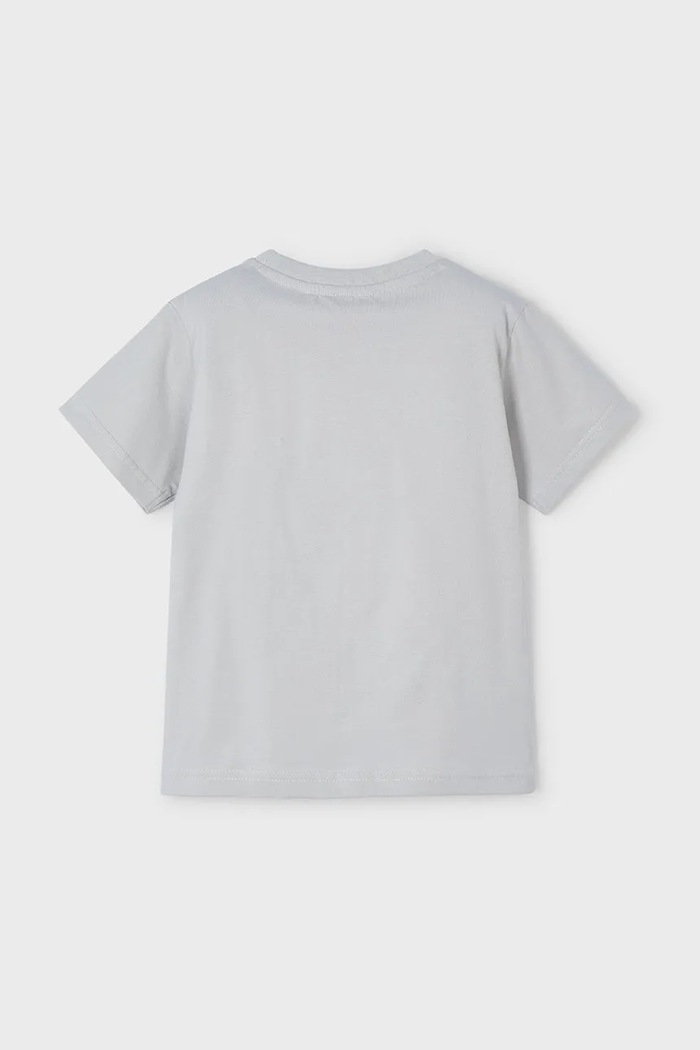 Băieți Mayoral tricou de bumbac pentru copii 3036.5F.Mini.PPYA gri