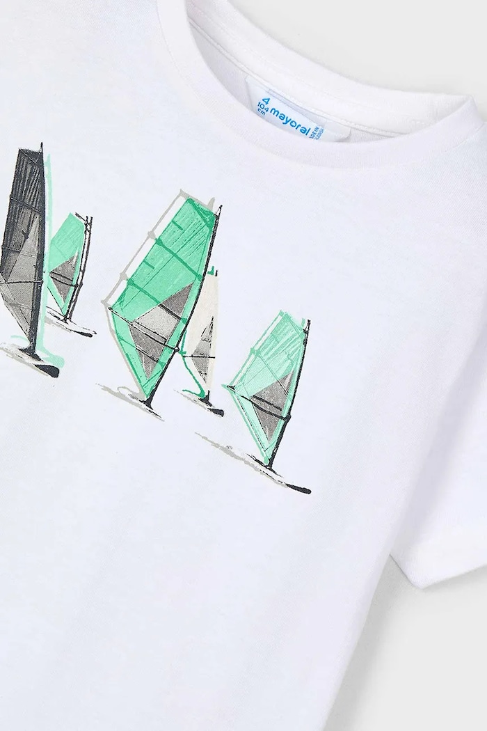 Mayoral t-shirt bawełniany dziecięcy 2-pack czarny 3049.5J.Mini.PPYA