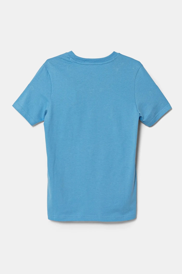 Chłopiec adidas Performance t-shirt bawełniany dziecięcy MESSI JJ1413 niebieski