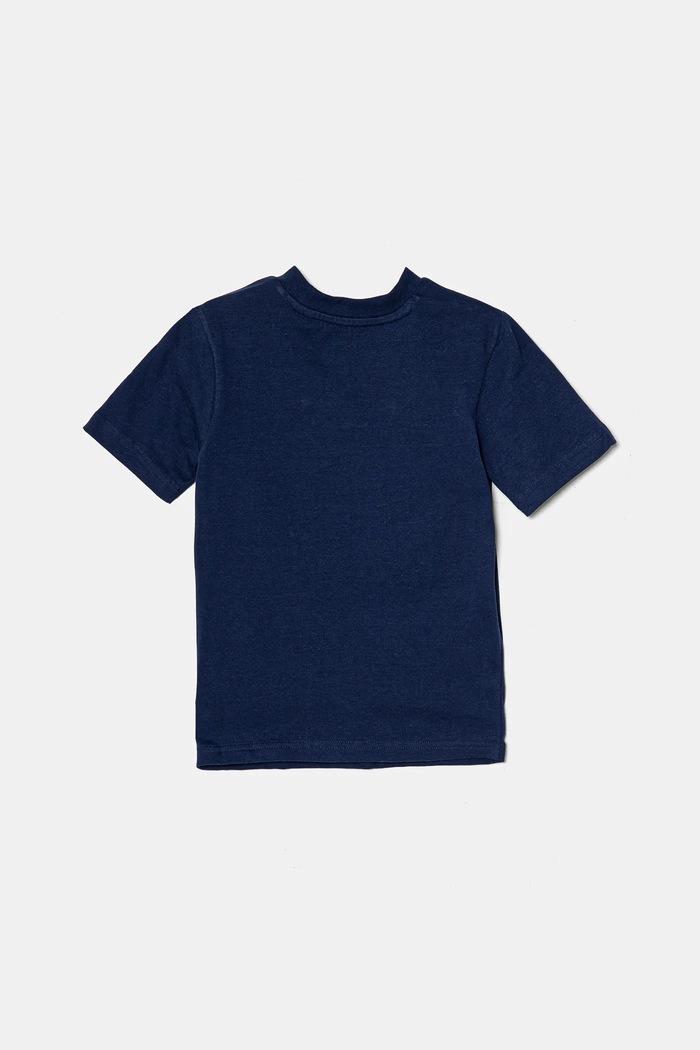 adidas Performance t-shirt bawełniany dziecięcy JN4151 niebieski SS25