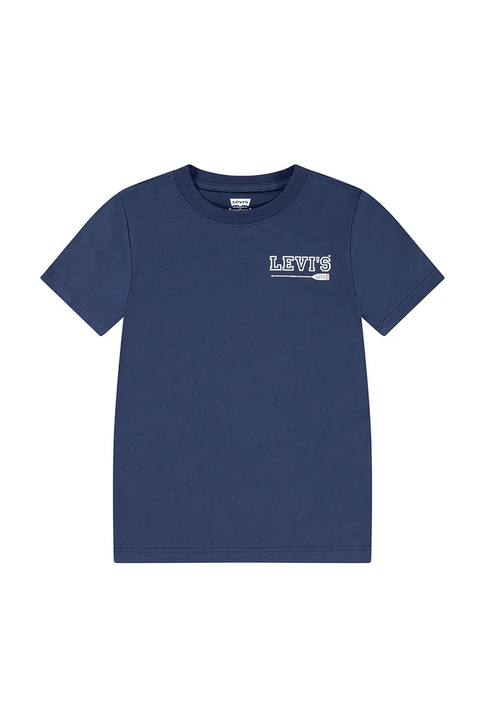 Detské tričko Levi's REGATTA TEE okrúhly tmavomodrá 8EM280