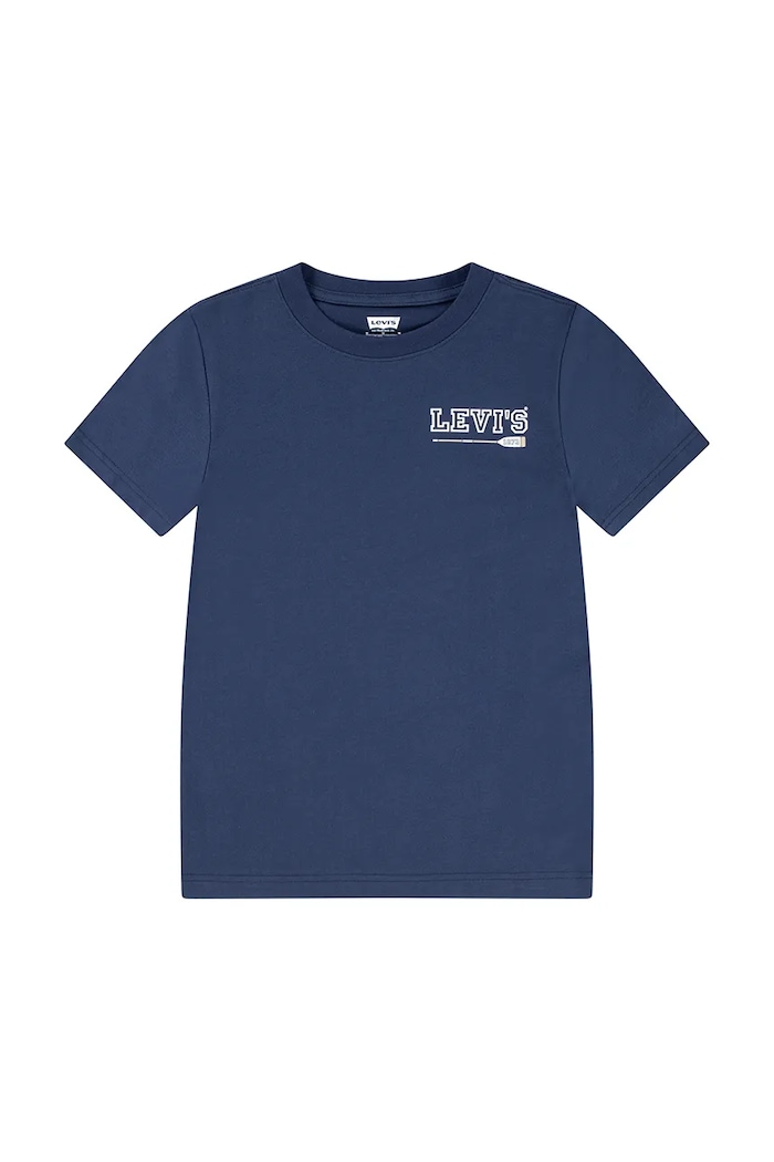 Detské tričko Levi's REGATTA TEE okrúhly tmavomodrá 8EM280