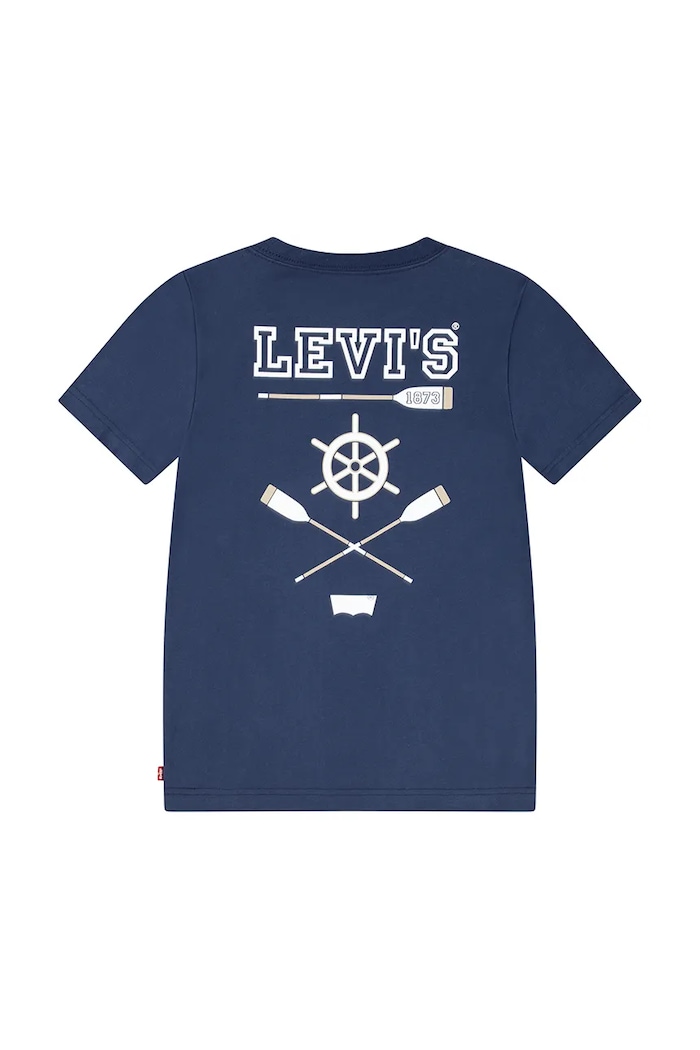 Detské tričko Levi's REGATTA TEE 8EM280 tmavomodrá SS25