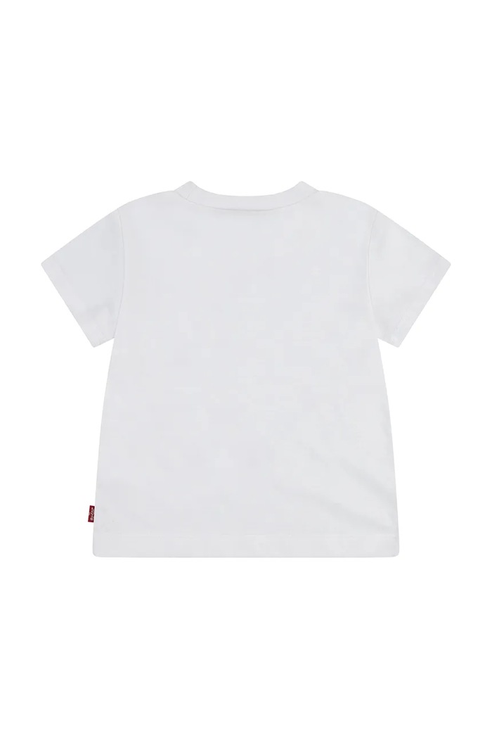 Dětské tričko Levi's MY FIRST BATWING TEE 6EM318 bílá SS25