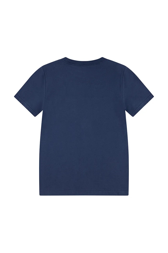 Levi's t-shirt in cotone per bambini SUNSET POCKET TEE 8EM359 blu navy SS26