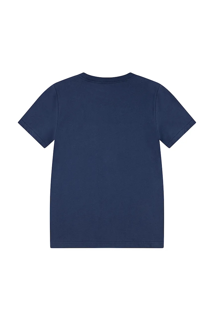 Levi's t-shirt in cotone per bambini SUNSET POCKET TEE 8EM359 blu navy SS26