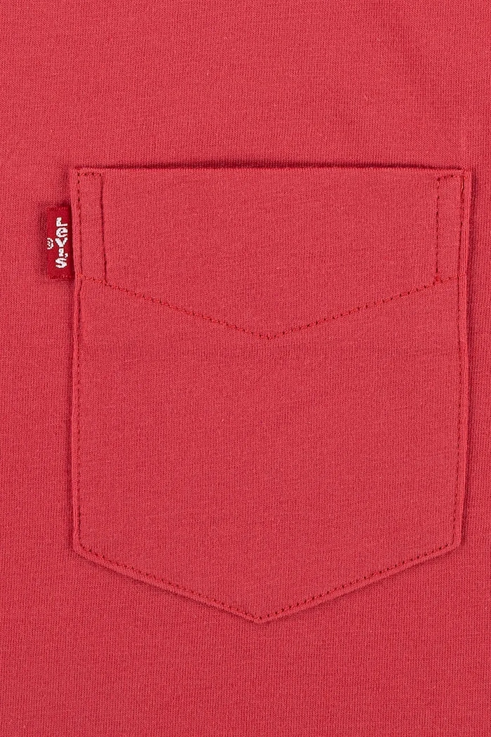 Băieți Levi's tricou de bumbac pentru copii SUNSET POCKET TEE 8EM359 rosu