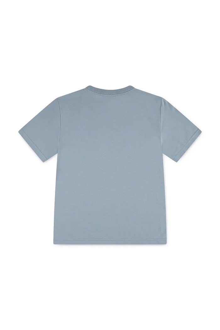 Detské bavlnené tričko Levi's SUNSET POCKET TEE 8EM359 modrá SS26