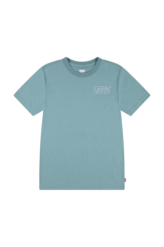 Dječja majica kratkih rukava Levi's SUN BURST TEE 9EM655 tirkizna SS25