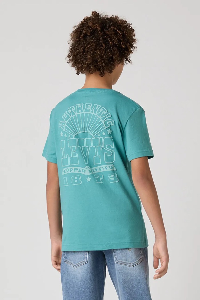 Dječja majica kratkih rukava Levi's SUN BURST TEE 9EM655
