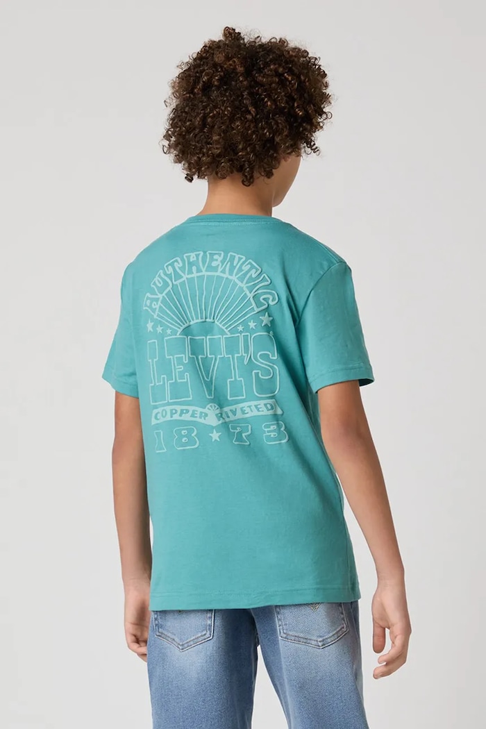 Dječja majica kratkih rukava Levi's SUN BURST TEE 9EM655