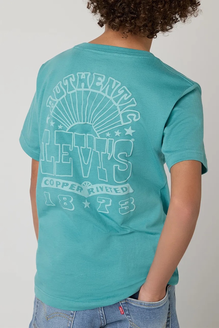 Dječja majica kratkih rukava Levi's SUN BURST TEE 9EM655