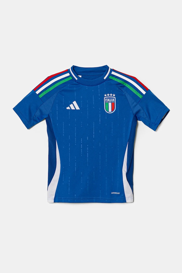 adidas Performance tricou copii cu modele albastru IQ0496