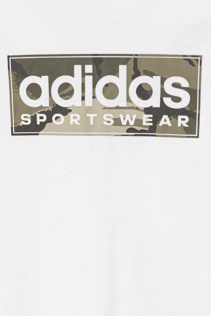 Αγορίστικα Παιδικό βαμβακερό μπλουζάκι adidas JX6871 λευκό