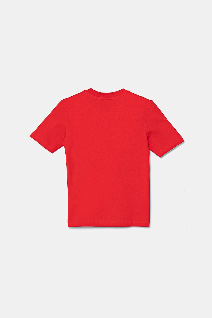 Chłopiec adidas t-shirt bawełniany dziecięcy JM8233 czerwony