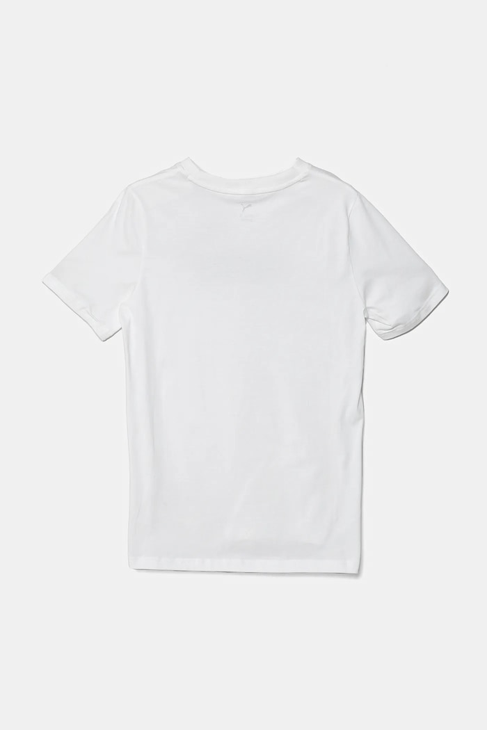 Момче Детска памучна тениска Puma ESS No. 1 Logo Tee 684906 бял