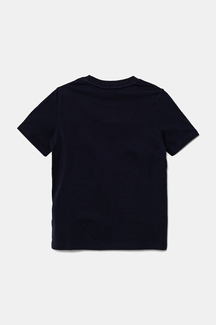 Момче Детска памучна тениска Puma ESS No. 1 Logo Tee 684906 тъмносин