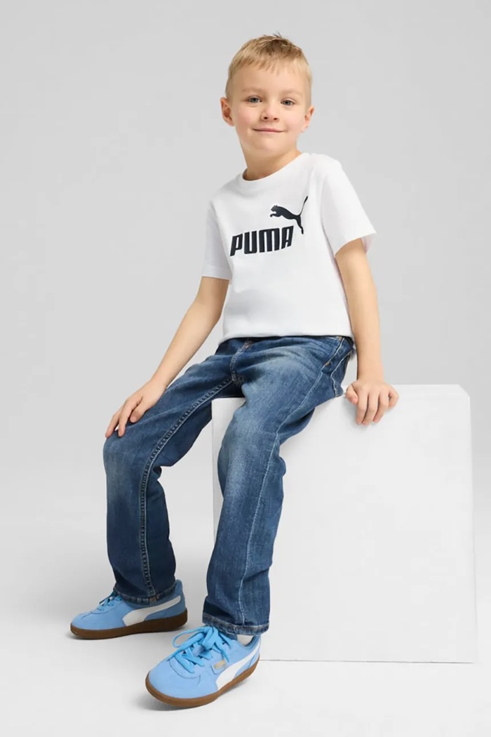 Otroška bombažna kratka majica Puma ESS No. 1 Logo Tee 684930