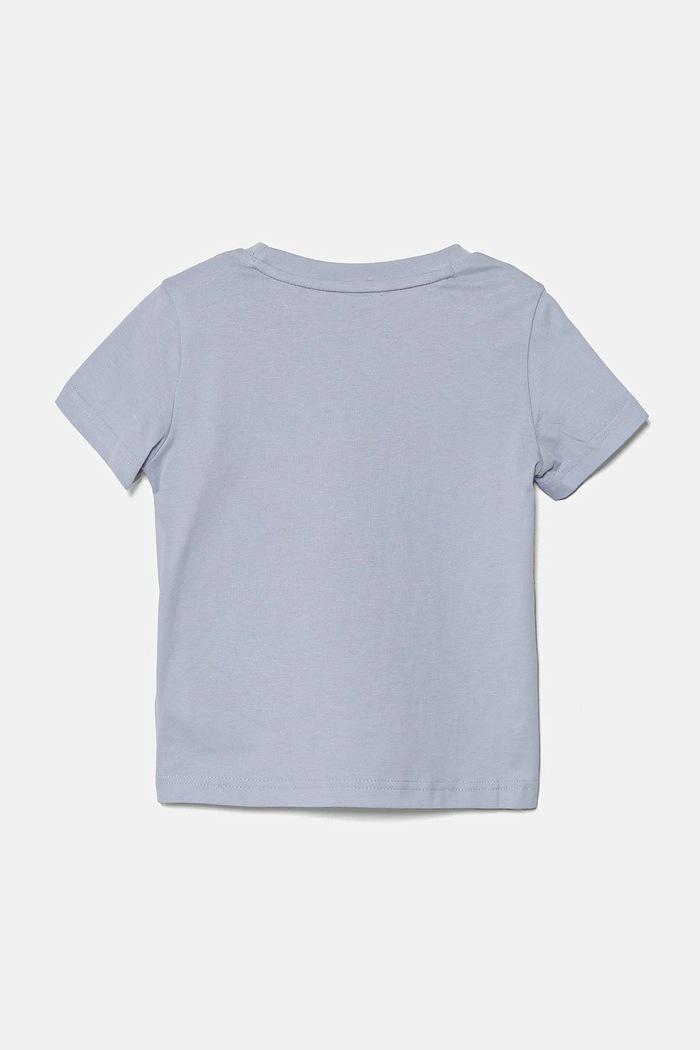 Puma tricou de bumbac pentru copii ESS No. 1 Logo Tee 684930 albastru SS25
