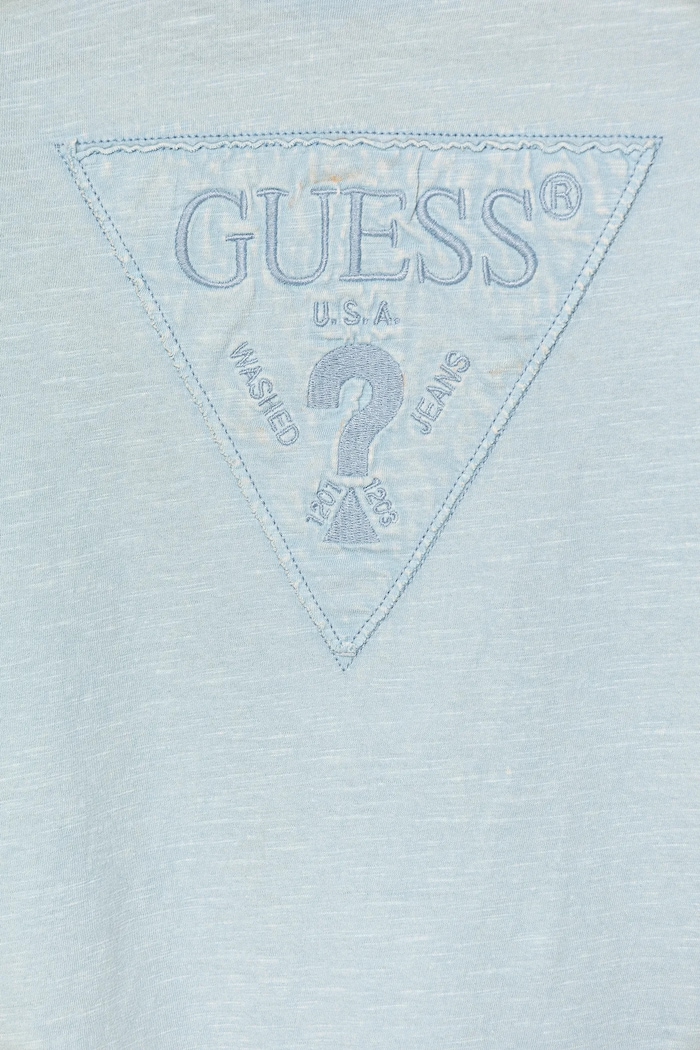 Αγορίστικα Παιδικό βαμβακερό μπλουζάκι Guess L5GI02.K6XN4.PPYA μπλε