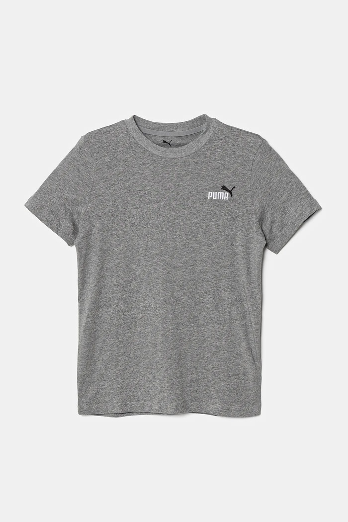 Puma tričko detské bavlnené ESS 2 COLOR Small No. 1 Logo Tee bavlna sivá 685779