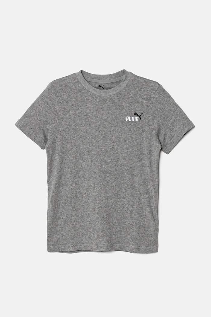 Puma tričko detské bavlnené ESS 2 COLOR Small No. 1 Logo Tee bavlna sivá 685779