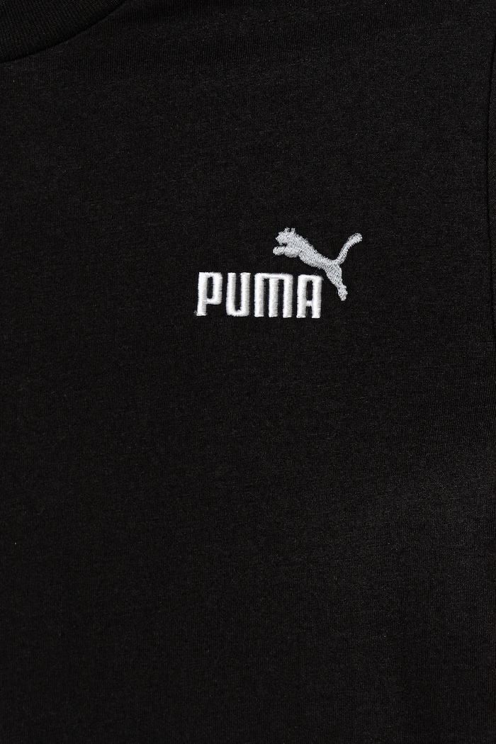 Chlapec Puma tričko detské bavlnené ESS 2 COLOR Small No. 1 Logo Tee 685779 čierna