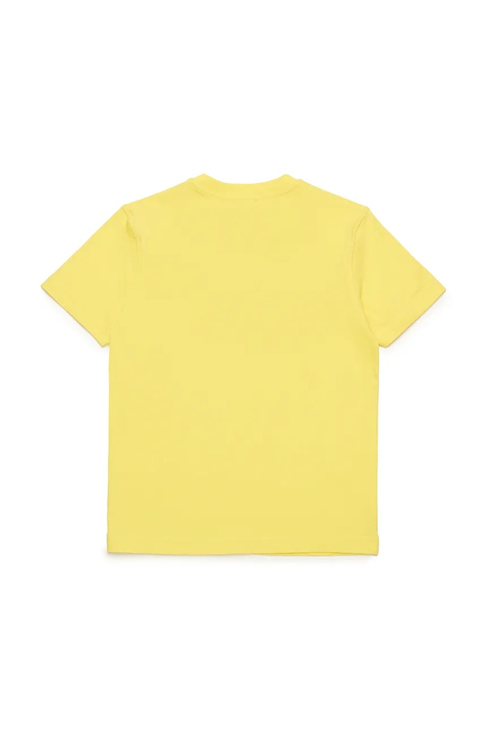 Dětské bavlněné tričko Diesel TDIEGORL6 T-SHIRT J02033 žlutá SS25