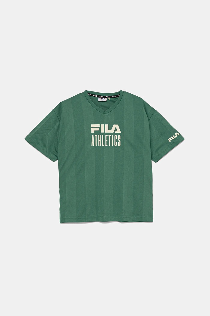 Fila tricou copii IGGENSBACH print verde FAT0670