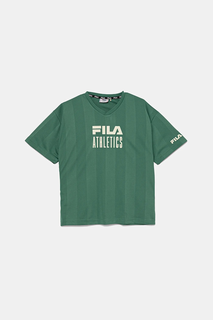 Fila tricou copii IGGENSBACH print verde FAT0670