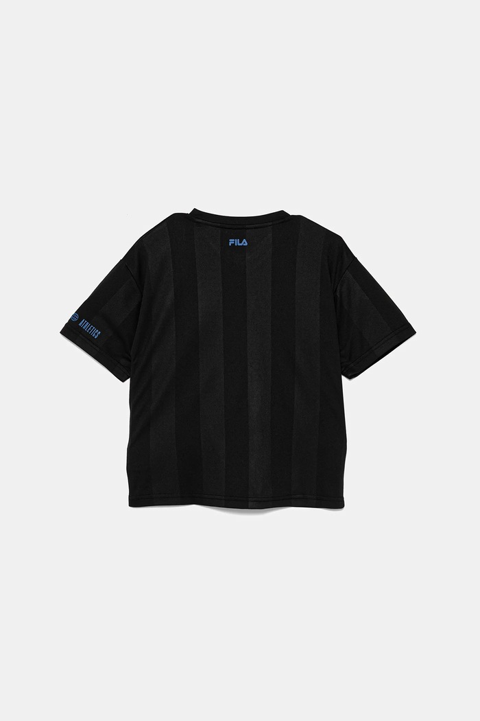 Fila t-shirt dziecięcy IGGENSBACH FAT0670 czarny SS25