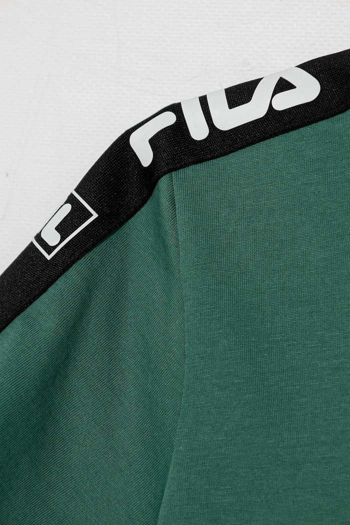 Chłopiec Fila t-shirt bawełniany dziecięcy IDELBERG FAT0672 zielony