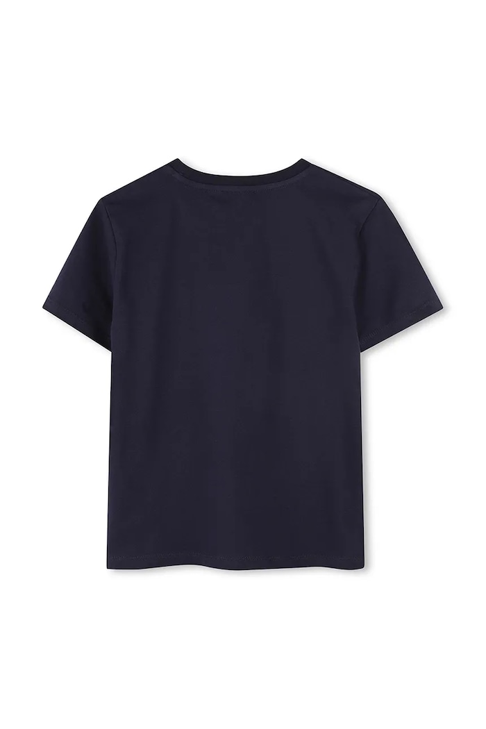 Kenzo Kids t-shirt bawełniany dziecięcy K61142.114.150 granatowy SS25