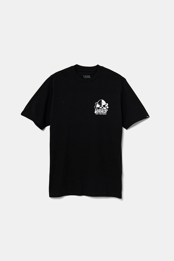 Vans t-shirt in cotone per bambini Mister Sinister VN000MK8BLK1 nero SS25