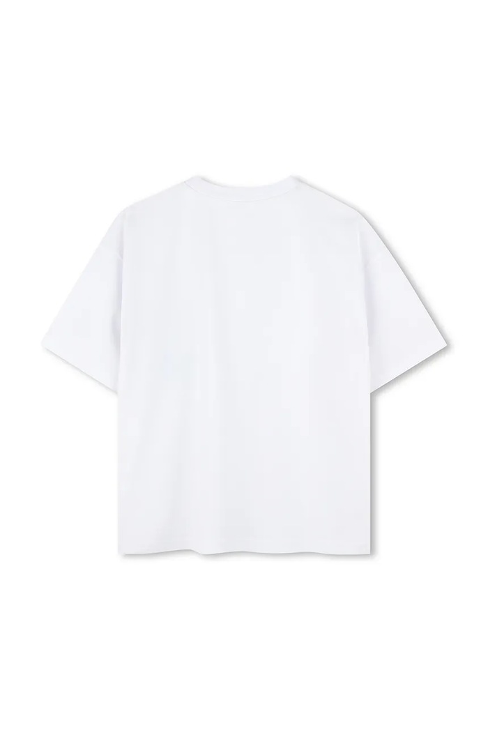 BIMBO HUGO t-shirt in cotone per bambini G00340.114.150 bianco