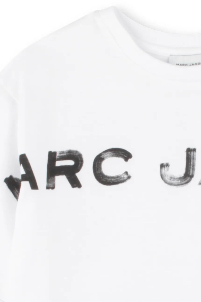 Marc Jacobs t-shirt bawełniany dziecięcy biały W60448.156