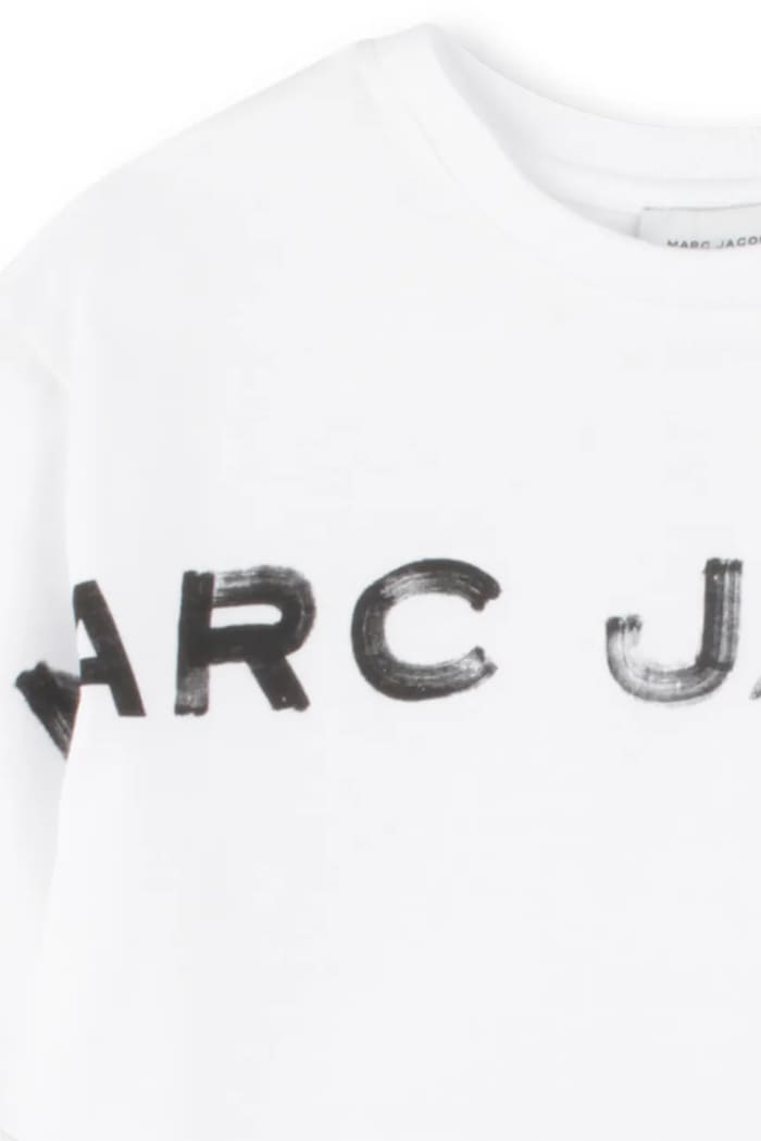 Marc Jacobs t-shirt bawełniany dziecięcy biały W60448.156