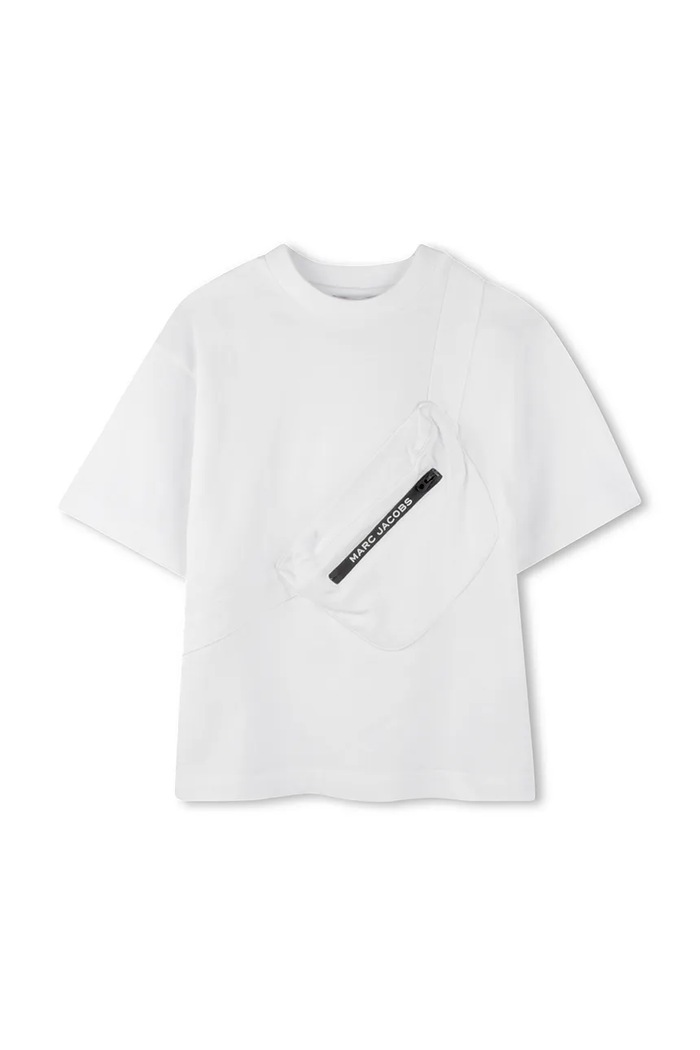 MARC JACOBS Tricou de bumbac pentru copii alb W60449.114.150
