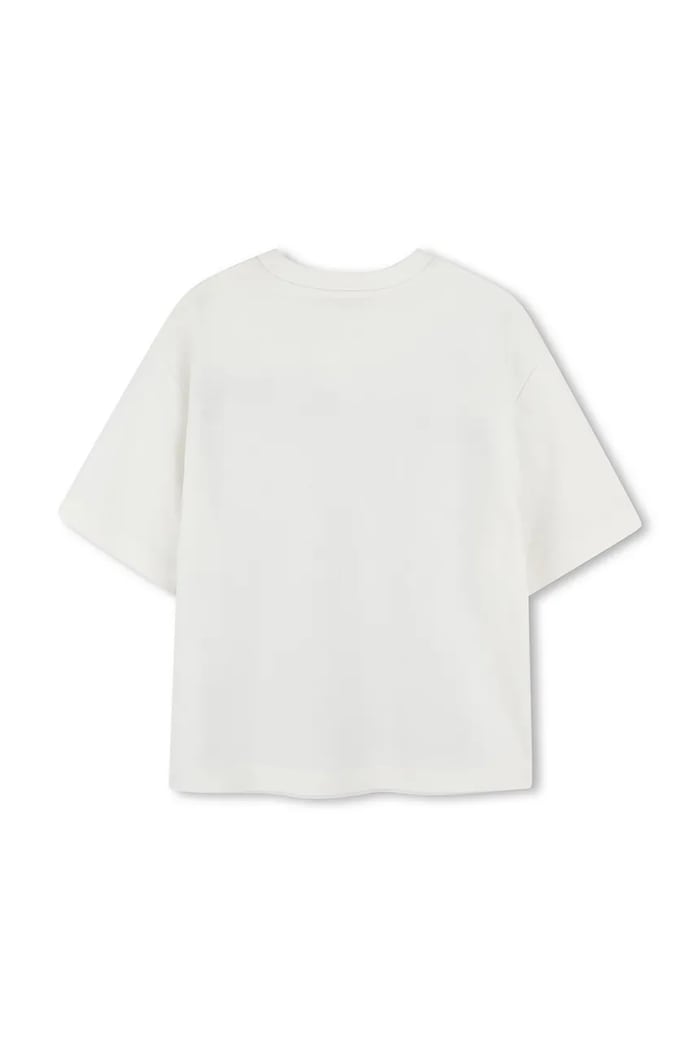 Chłopiec Marc Jacobs t-shirt bawełniany dziecięcy W60451.114.150 biały