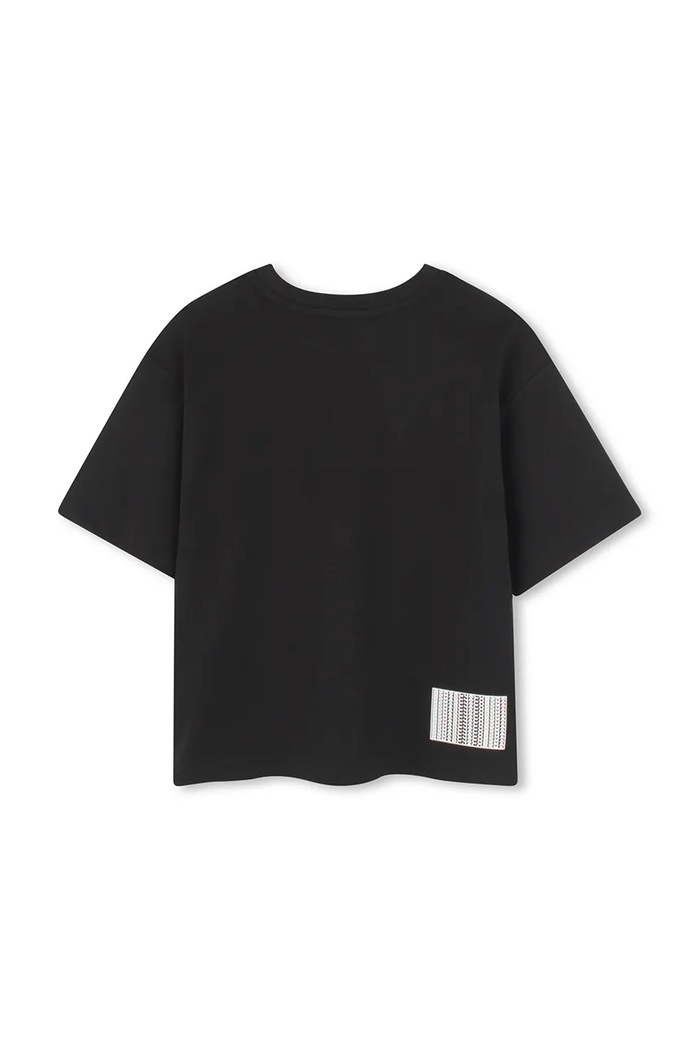 Dětské bavlněné tričko Marc Jacobs W60457.86.108 černá SS25