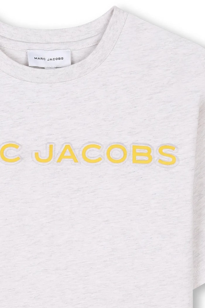 CHLAPEC Dětské bavlněné tričko Marc Jacobs W60457.114.150 šedá