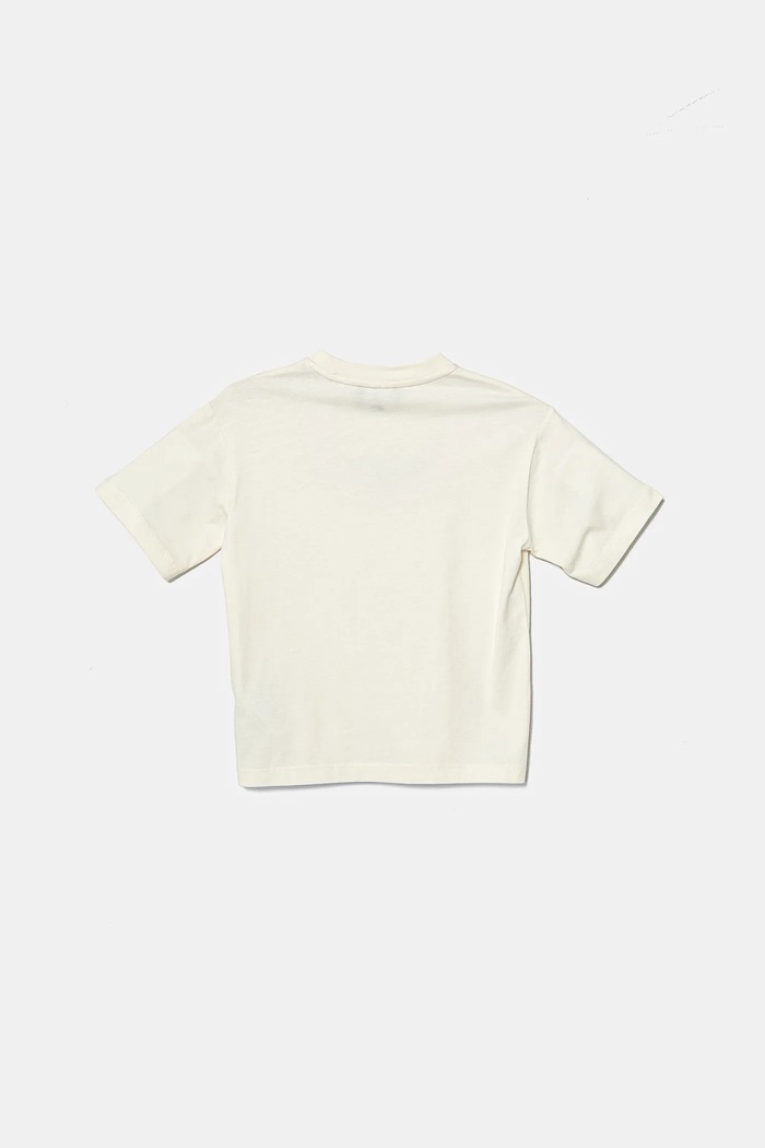 Emporio Armani t-shirt bawełniany dziecięcy 2-pack EB000318.AF13913 beżowy
