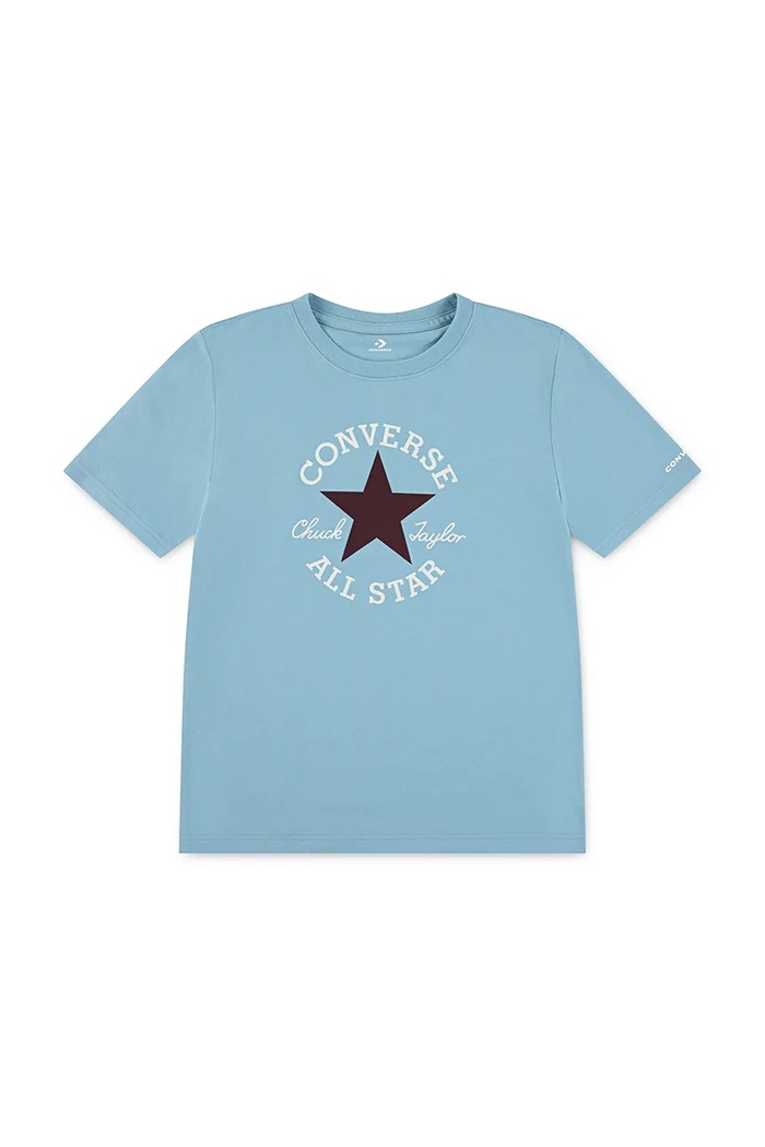 Converse tricou copii print albastru 8CD483