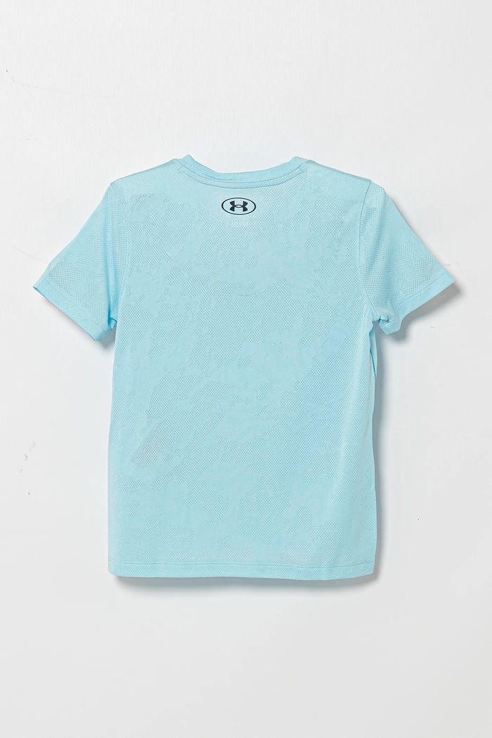 Under Armour tricou copii Tech Vent Jcqrd SS 1390019 albastru SS25