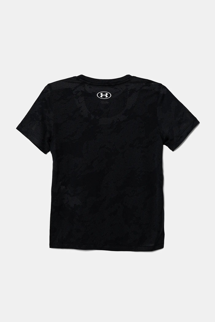 Dětské tričko Under Armour Tech Vent Jcqrd SS 1390019 černá SS25